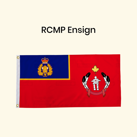 RCMP Ensigns Flags