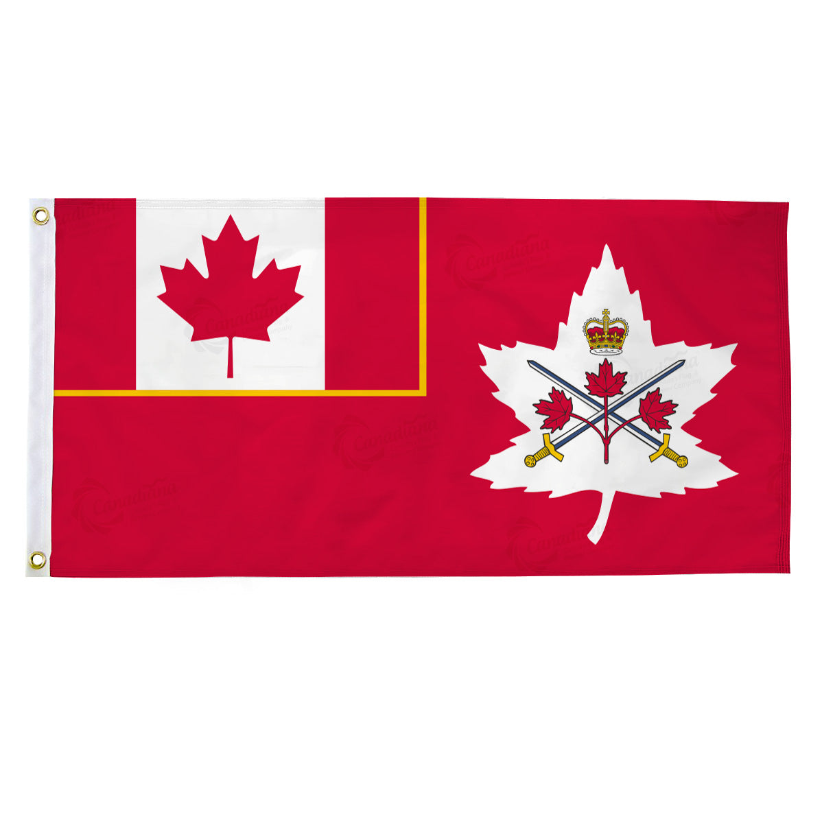 FLAG-CANADA 72 X 36 NYLITE OUTDOOR ROPE AND TOGGLE