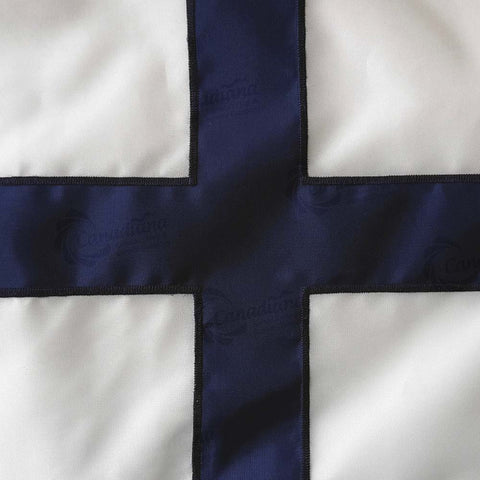 Commodore-officer-applique-flag-details