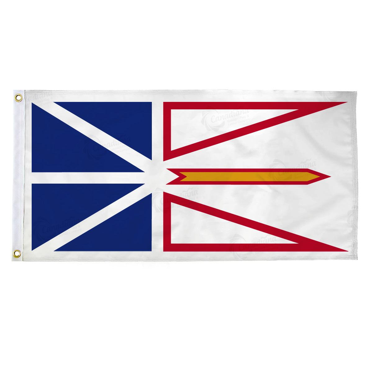Newfoundland Flag Newfoundland And Labrador Flag Waving Vector On Newfoundland Flag Newfoundland And Labrador Flag Waving Vector On