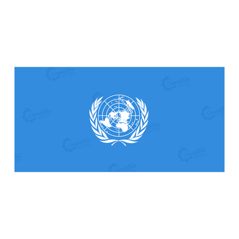 United Nations Flag - Canadiana Flag
