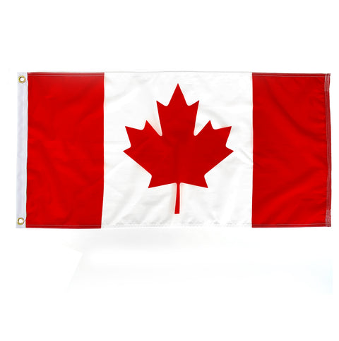 Knit Polyester Canada Flag