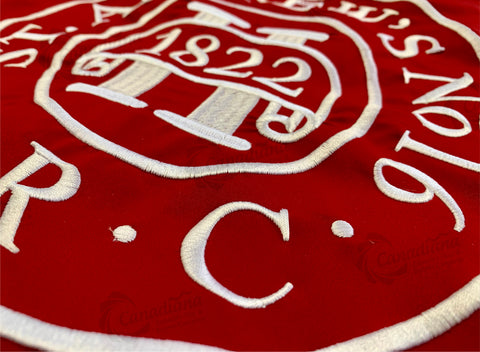 Custom Embroidery - Canadiana Flag