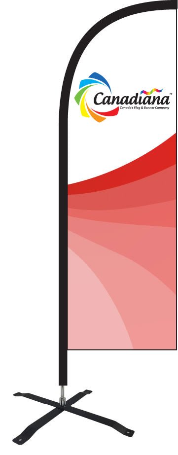 Custom Blade Banner Kit - Canadiana Flag