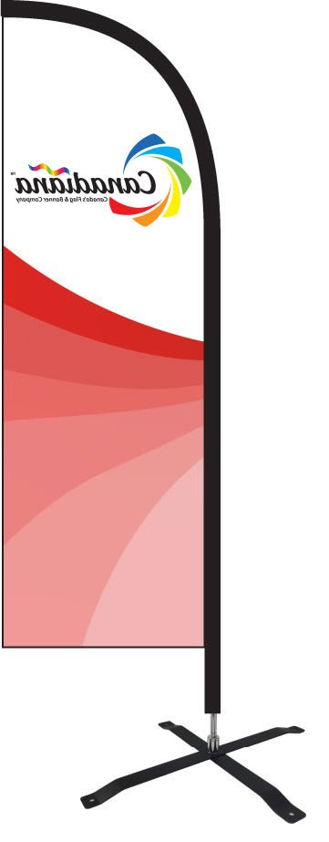 Custom Blade Banner Kit - Canadiana Flag