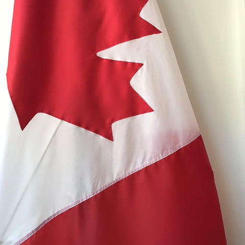 Indoor Canada Flag and Pole Set: Presentation Bundle - Canadiana Flag
