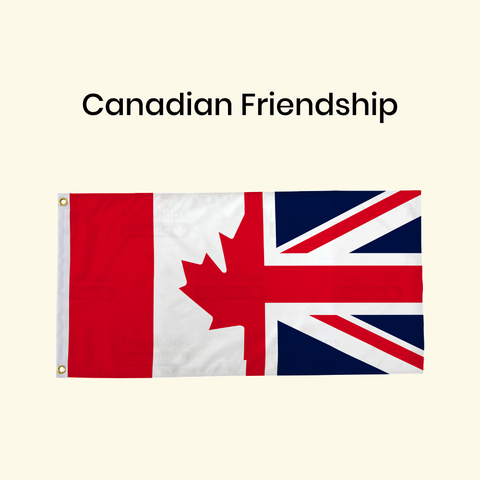 Canada Friendship flags