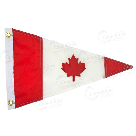 Appliqué Canada Burgee - Canadiana Flag