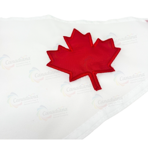 Appliqué Canada Burgee - Canadiana Flag