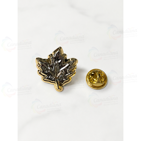 Maple Leaf Lapel Pin - Canadiana Flag
