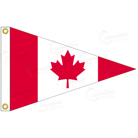 Appliqué Canada Burgee - Canadiana Flag