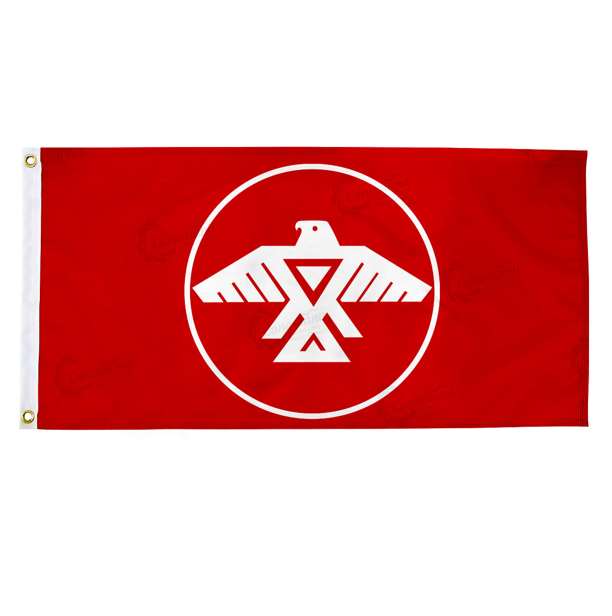 Red Anishinabek/ Anishinaabe First Nation Flag – Canadiana Flag