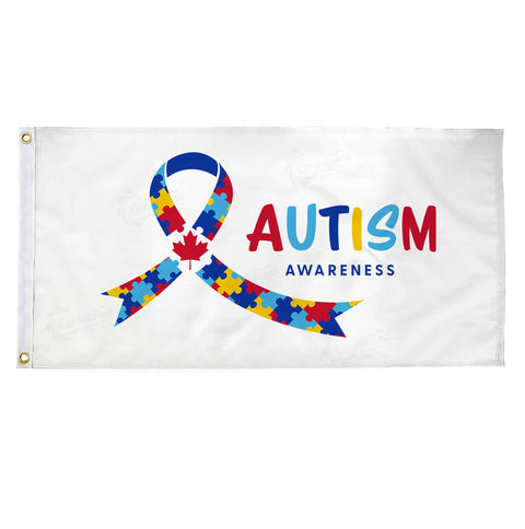 Autism-awareness-Ribbon-flag
