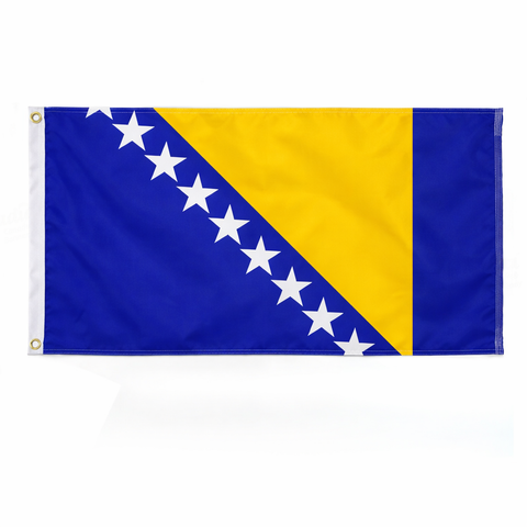 (Group B) Bosnia & Herzegovina Flag - Canadiana Flag