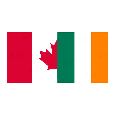 Canada-Irish-Friendship-flag