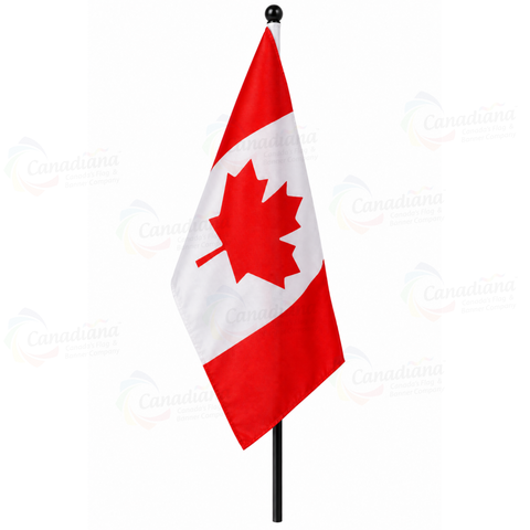 Canada Handheld Flag - Woven Fabric