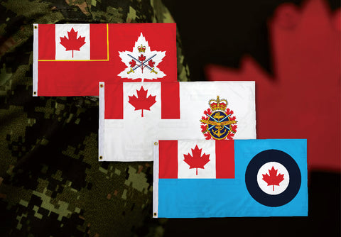 Canadian Military Flags
