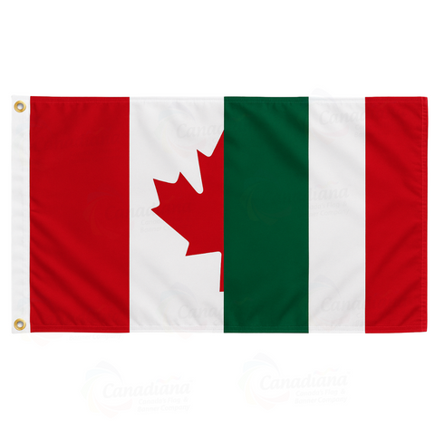 Canada-Italy Friendship Flag