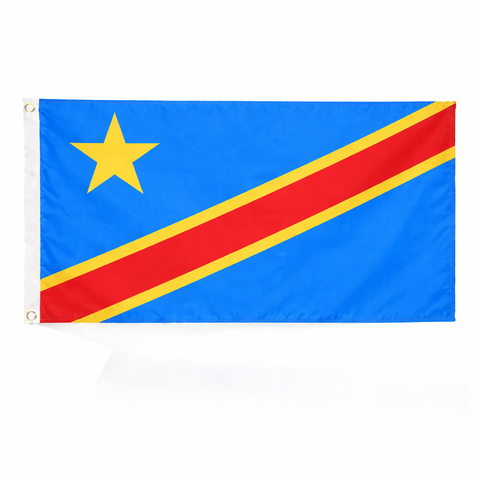 (Group K) DR Congo Flag - Canadiana Flag