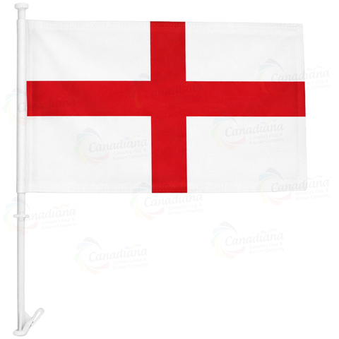 England Car Flag - Canadiana Flag