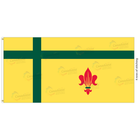 Franco Saskatchewan Flag