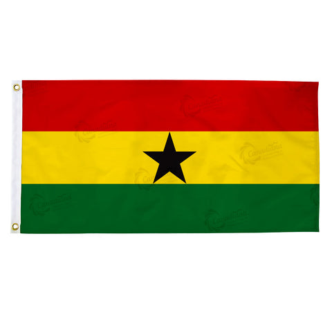 (Group L) Ghana Flag - Canadiana Flag