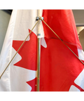 Indoor Flagpole Spreader Display