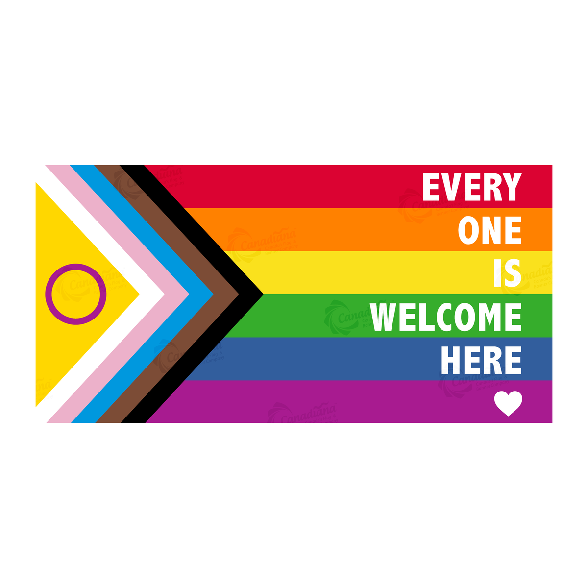 Unity Intersex-Inclusive flag – Canadiana Flag