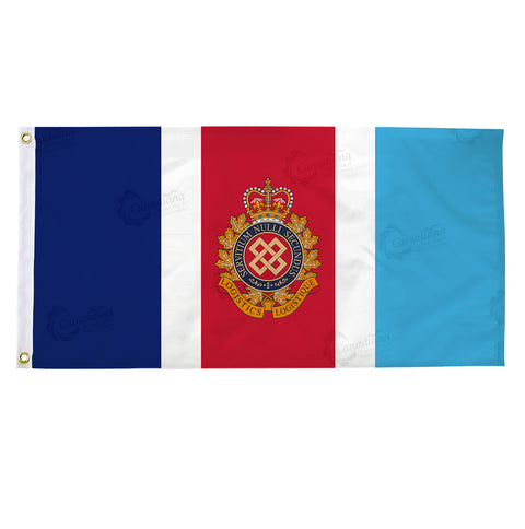 Royal-Canadian-Logistic-Service-flag-with-grommets