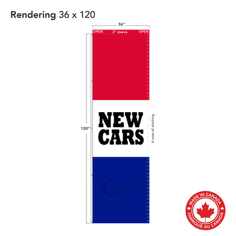 new-cars-flag-36x120