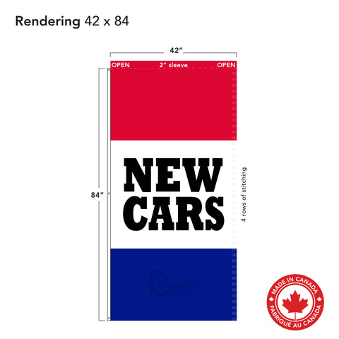 new-cars-flag-42x84