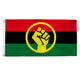 Pan-African Clenched Fist Flag - Black History Month