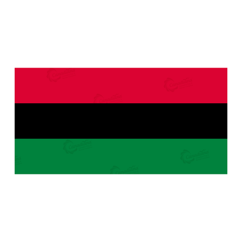Pan-African Flag - Black History Month - Red, Black, Green – Canadiana Flag