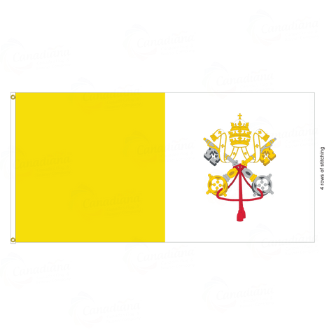 Papal Vatican Flag - Canadiana Flag