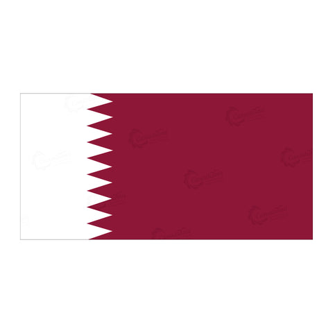 Qatar flag - Canadiana Flag