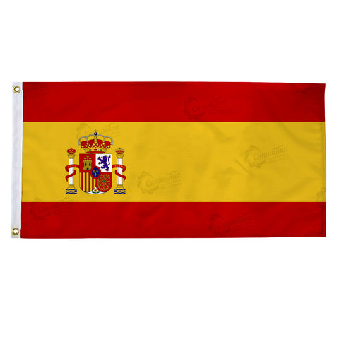 (Group H) Spain Flag - Canadiana Flag
