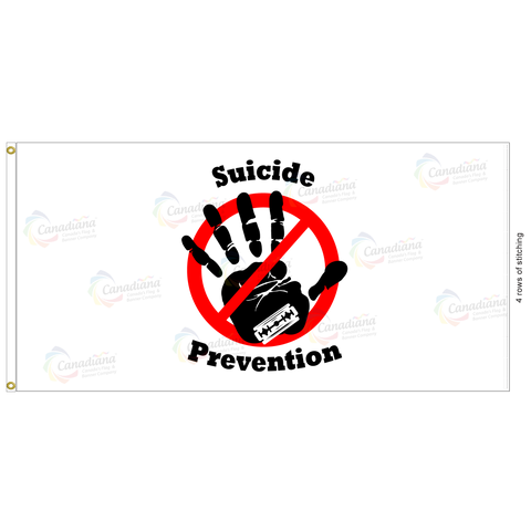 Suicide Prevention - Canadiana Flag