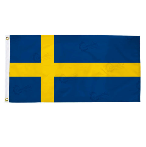 (Group F) Sweden Flag - Canadiana Flag