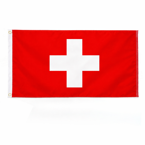 (Group B) Switzerland Flag - Canadiana Flag