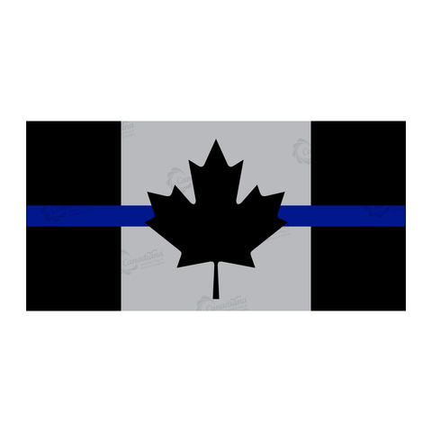 Canada-thin-blue-line-vector-art