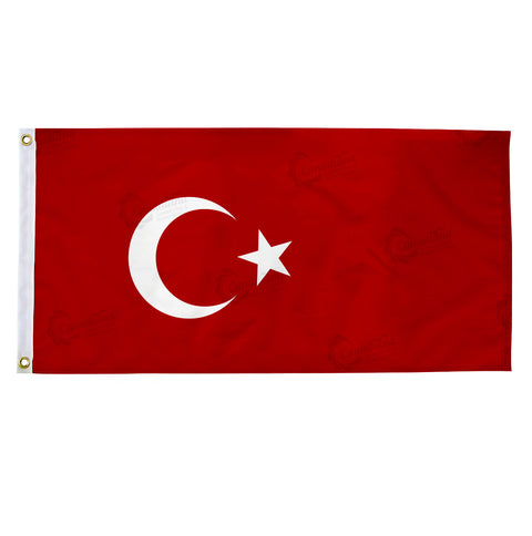(Group D) Turkey Flag - Canadiana Flag