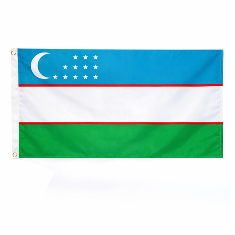 (Group K) Uzbekistan Flag - Canadiana Flag