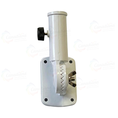 White Angle Bracket (Adjustable)