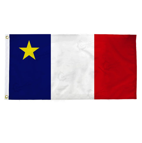 Acadian Flag - Canadiana Flag