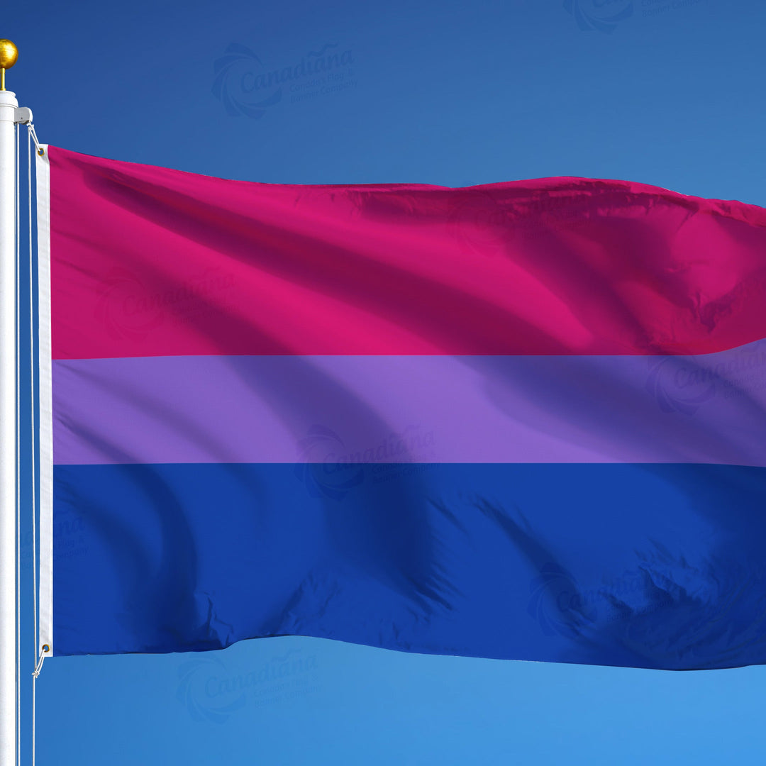 Bisexual - Bi Pride Flag | Canadiana Flags | Flags Manufacture in Canada