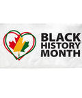 Black History Month Flag - Canadiana Flag