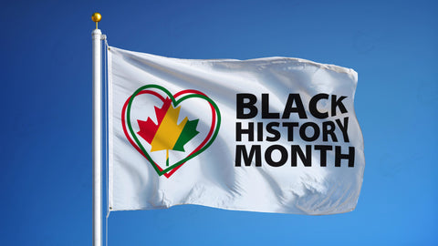 Black History Month Flag - Canadiana Flag