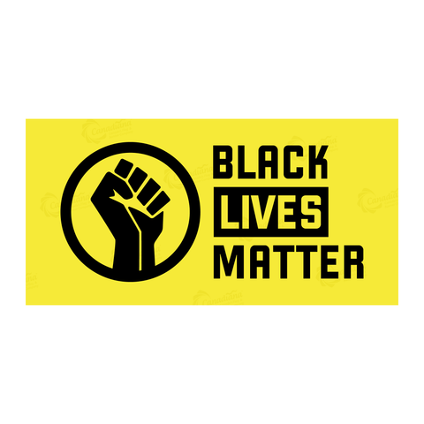 Black Lives Matter (BLM) Movement - Black History Month - Canadiana Flag