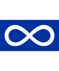 Blue Metis Flag - Canadiana Flag