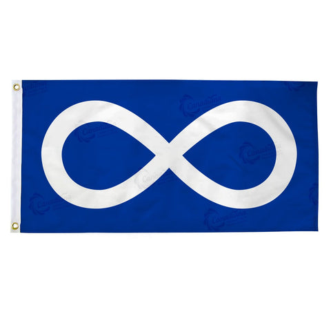 Blue Metis Flag - Canadiana Flag